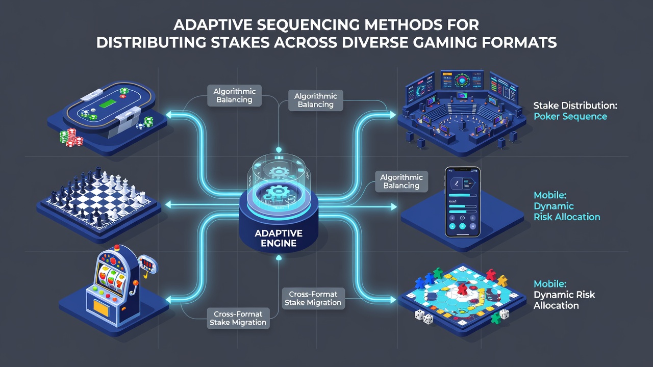 Screenshot of a digital dashboard displaying real-time stake sequencing across multiple gaming formats with performance metrics