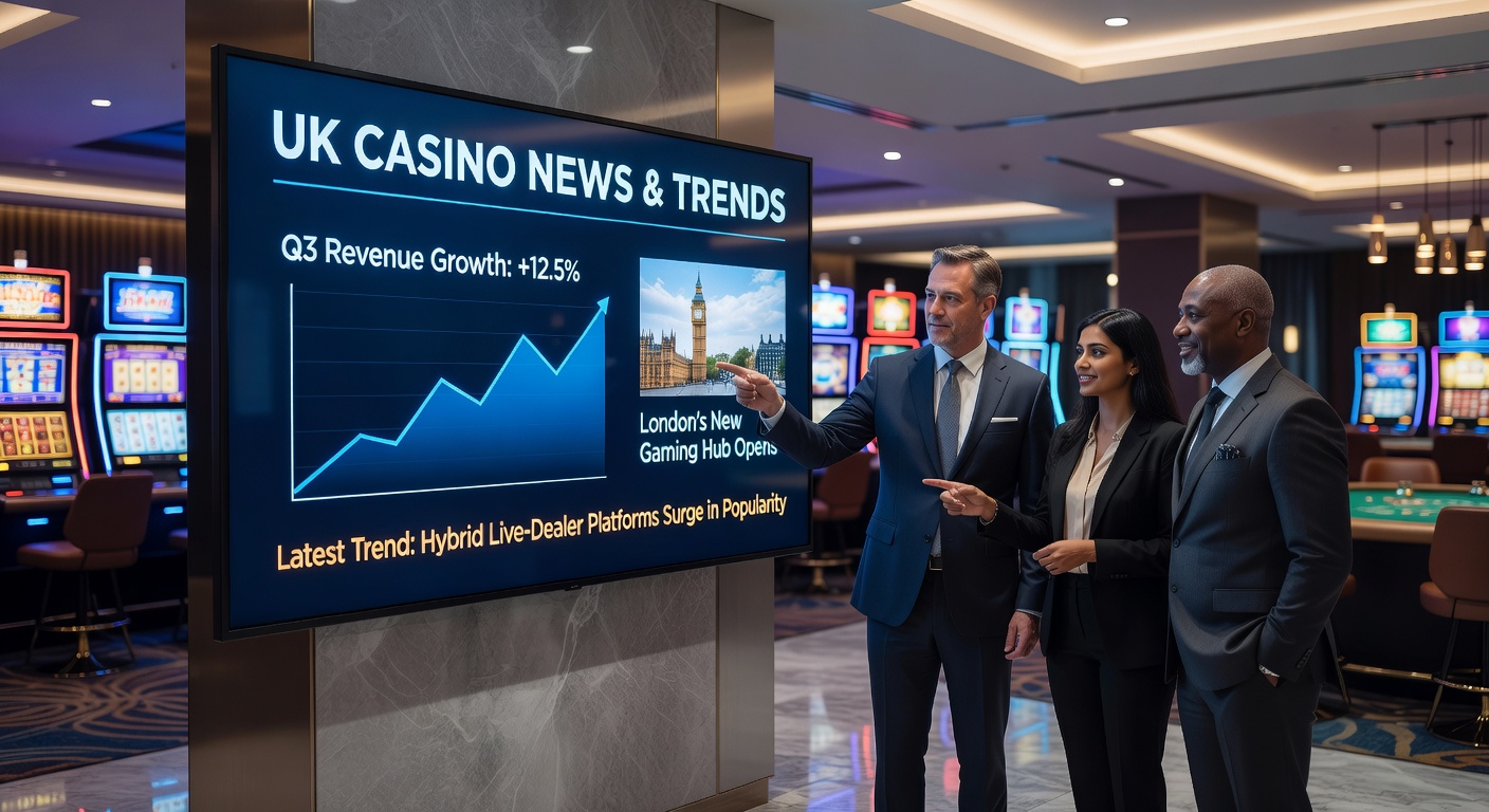 UK Gambling Commission logo alongside casino currency exchange counter, highlighting new AML compliance measures