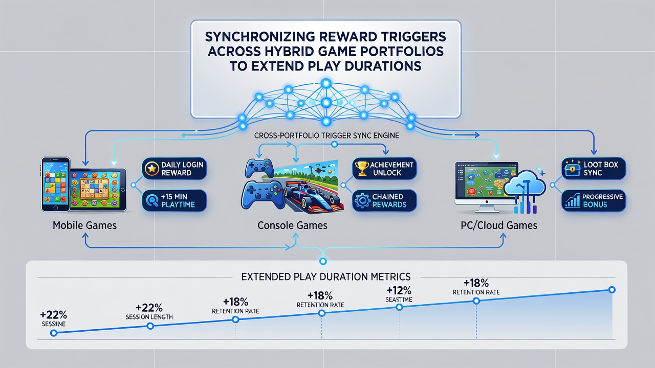 Dashboard interface displaying synchronized loyalty points and bonus triggers between online and land-based casino accounts
