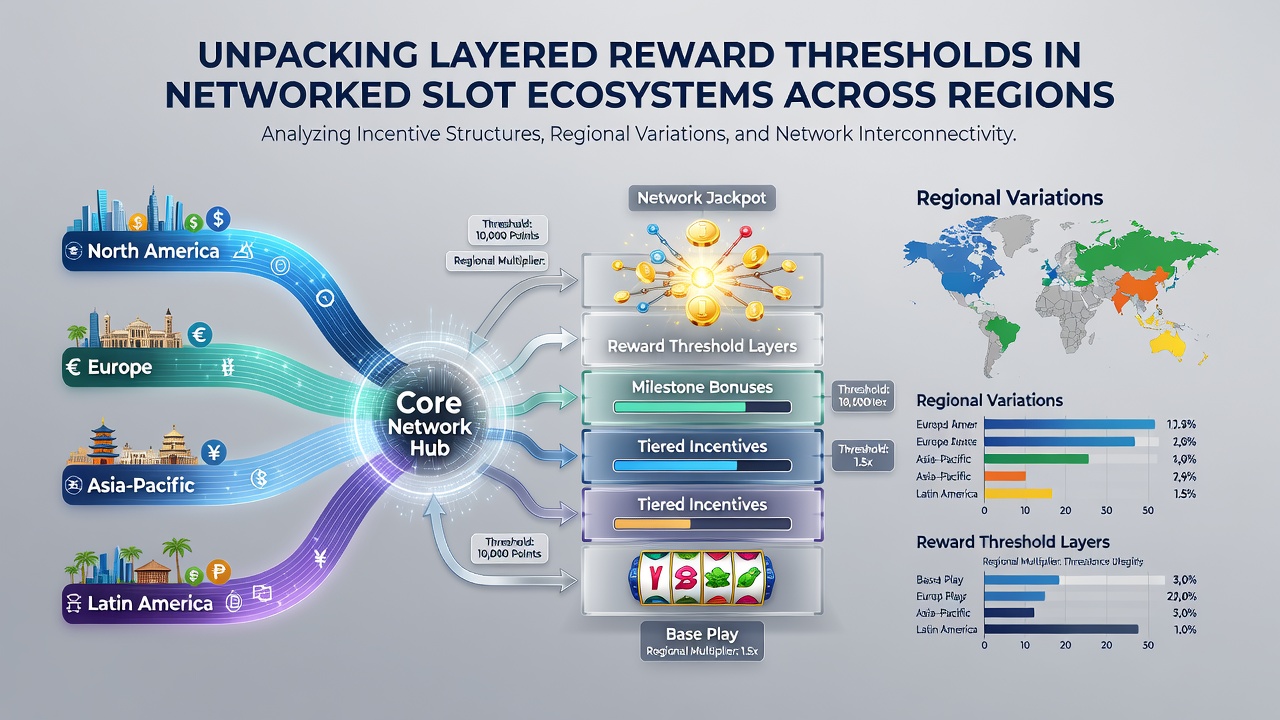 Regional comparison of slot reward threshold systems